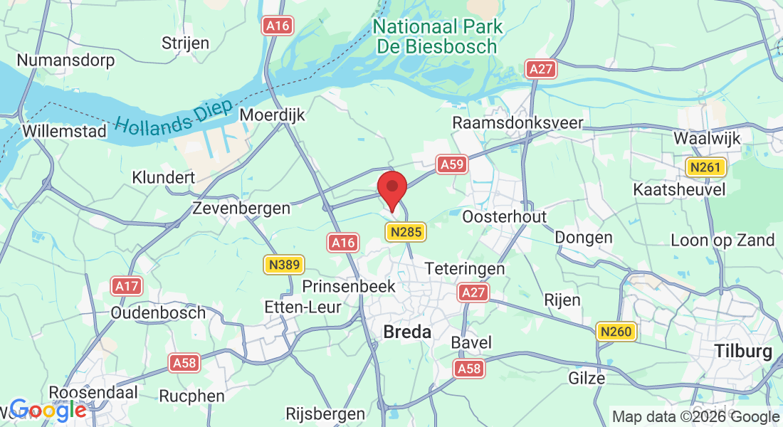 Hoofdstraat 1, 4844 CA Terheijden, Nederland