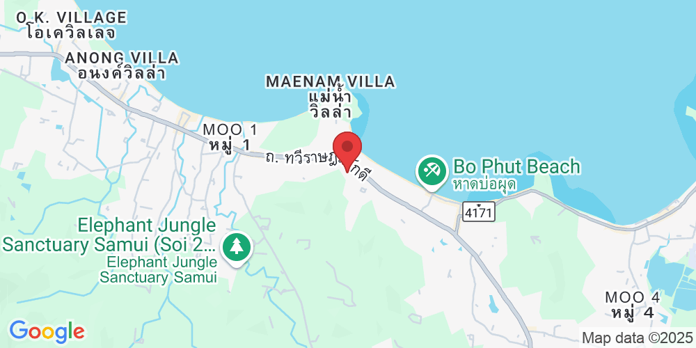 117, 2, Tambon Bo Put, Bophut, Chang Wat Surat Thani 84320, Thailand