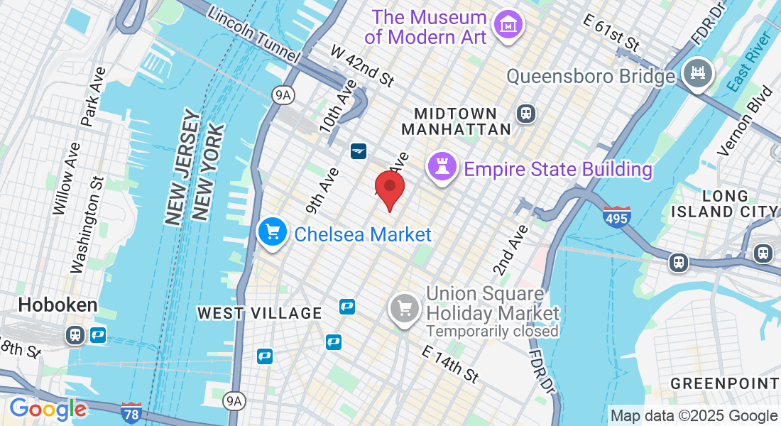 121 W 27th St Suite 304, New York, NY 10001, USA