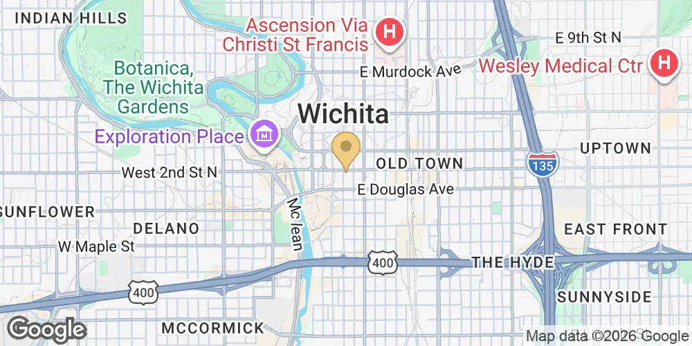 150 N Main, Wichita, KS 67202, USA
