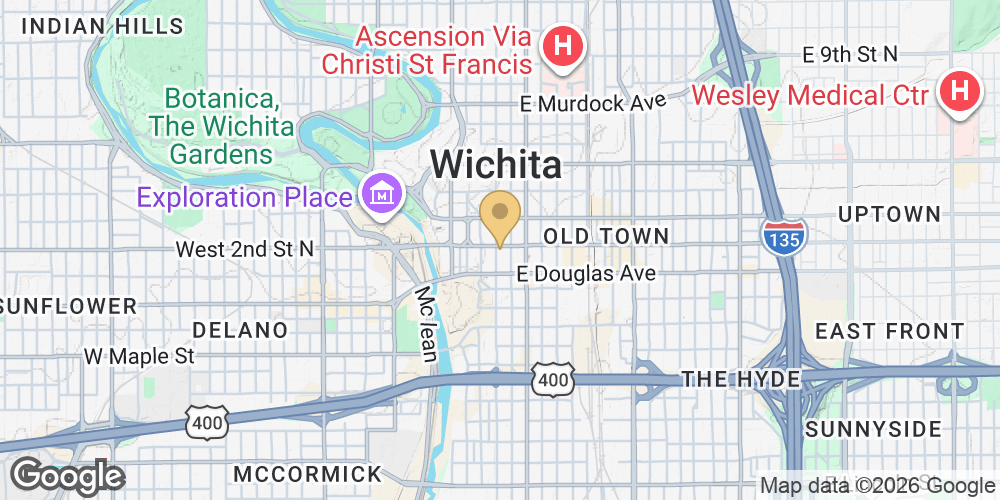 150 N Main, Wichita, KS 67202, USA