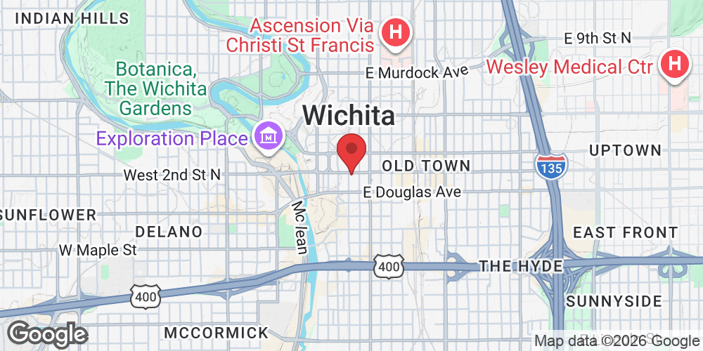 150 N Main, Wichita, KS 67202, USA