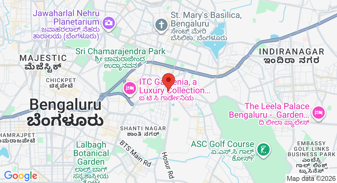 First Floor, Sri. Balaji Mansion, 114, Brigade Rd, Ashok Nagar, Bengaluru, Karnataka 560025, India