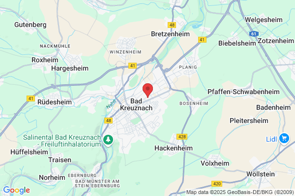 Schwabenheimer Weg 32, 55543 Bad Kreuznach, Deutschland