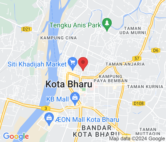 PT 797 & 798, Jln Kebun Sultan, Bandar Kota Bharu, 15350 Kota Bharu, Kelantan, Malaysia