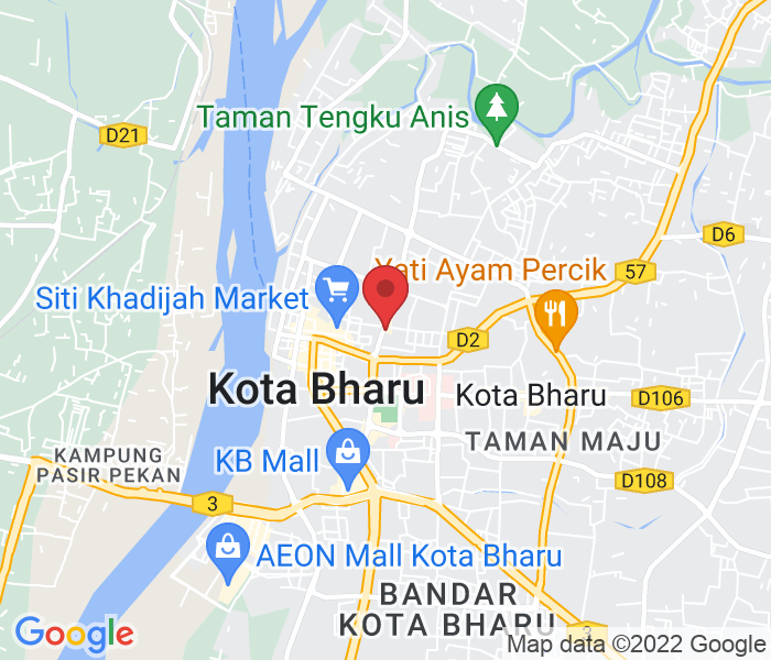 PT 797 & 798, Jln Kebun Sultan, Bandar Kota Bharu, 15350 Kota Bharu, Kelantan, Malaysia