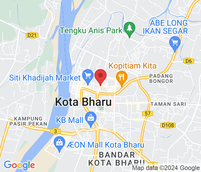 PT 797 & 798, Jln Kebun Sultan, Bandar Kota Bharu, 15350 Kota Bharu, Kelantan, Malaysia