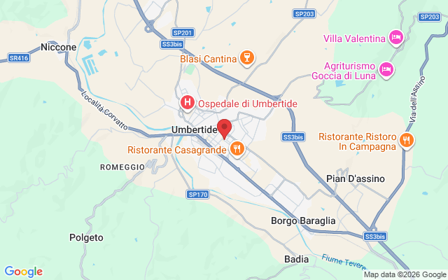 Via Martiri dei Lager, 2C, 06019 Umbertide PG, Italia