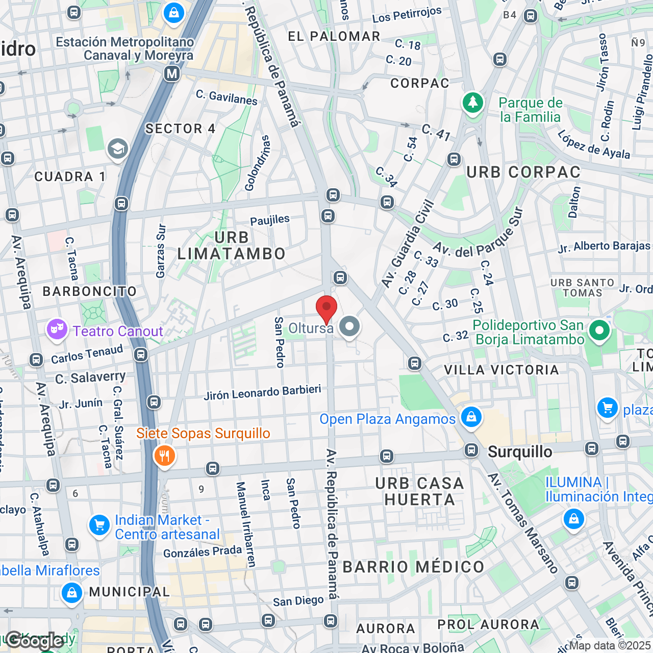 Av. República de Panamá 4234, Surquillo 15048, Perú