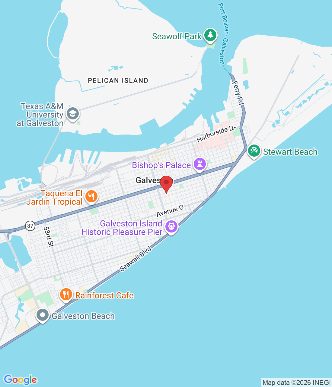1201 23rd St, Galveston, TX 77550, USA
