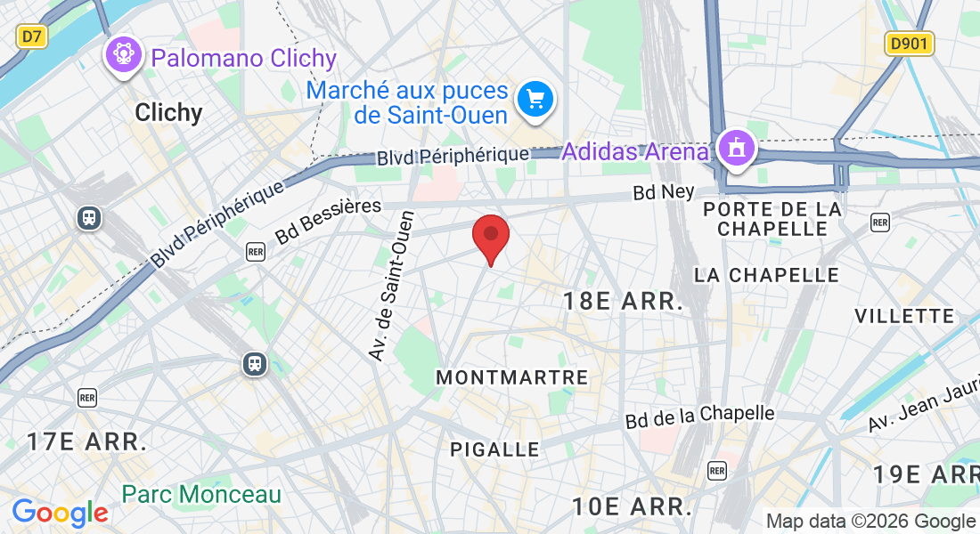 154 Rue Ordener, 75018 Paris, France