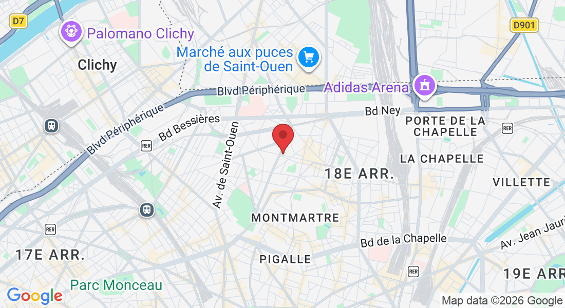 154 Rue Ordener, 75018 Paris, France