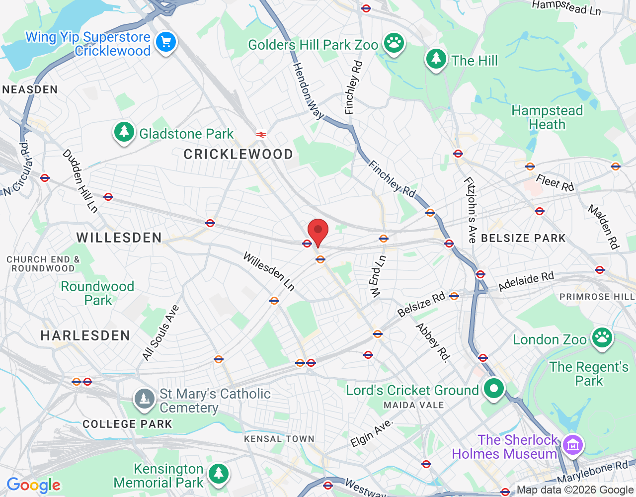 1 Loveridge Mews, London NW6 2DP, UK