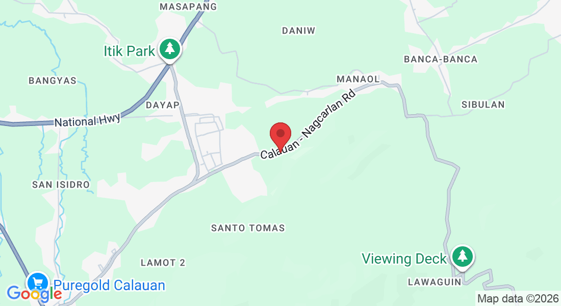 59C3+VHM, Calauan - Nagcarlan Rd, Nagcarlan, Laguna, Philippines