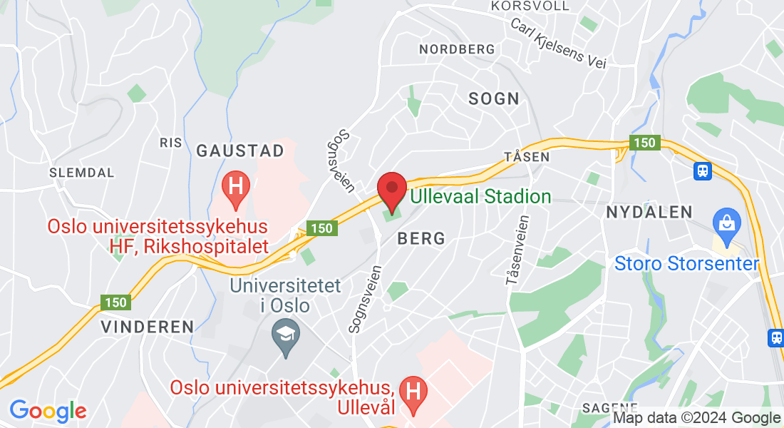 Sognsveien 75, 0840 Oslo, Norge