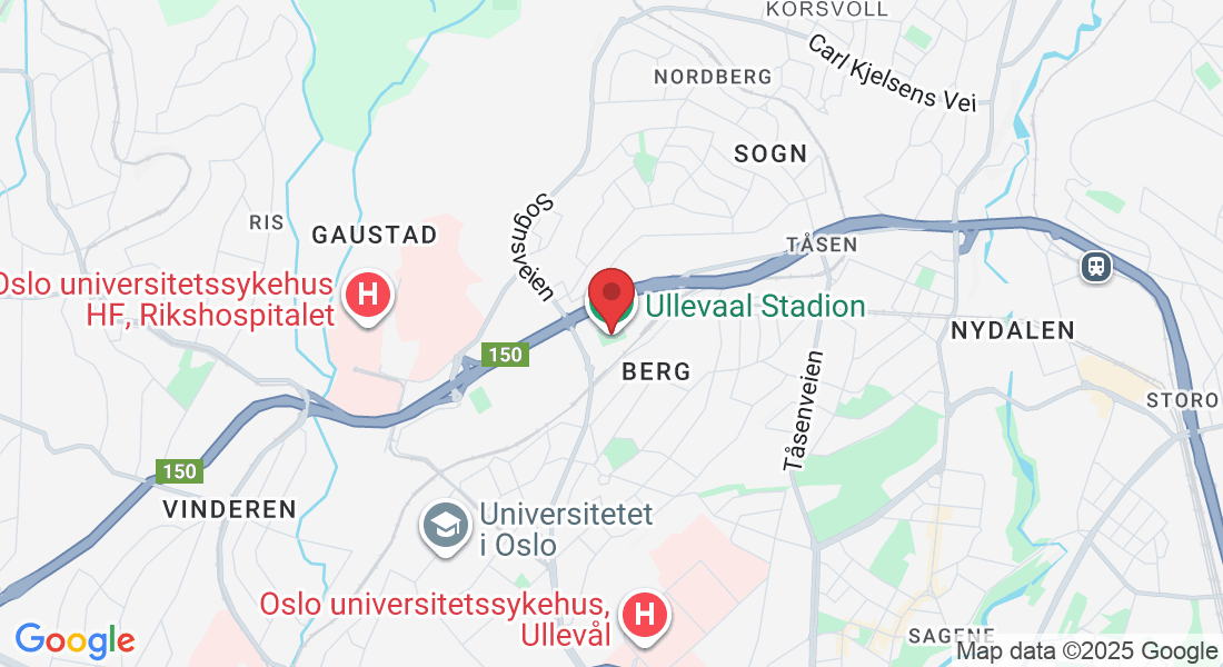 Sognsveien 75, 0840 Oslo, Norge