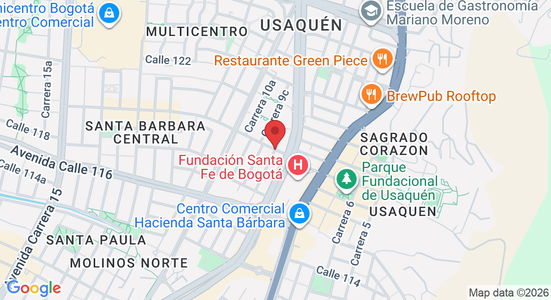 Cl. 119 & Cra. 9a, Usaquén, Bogotá, Colombia