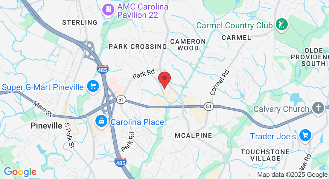 Johnston Rd Plaza, 10110 Johnston Rd suite 11, Charlotte, NC 28210, USA
