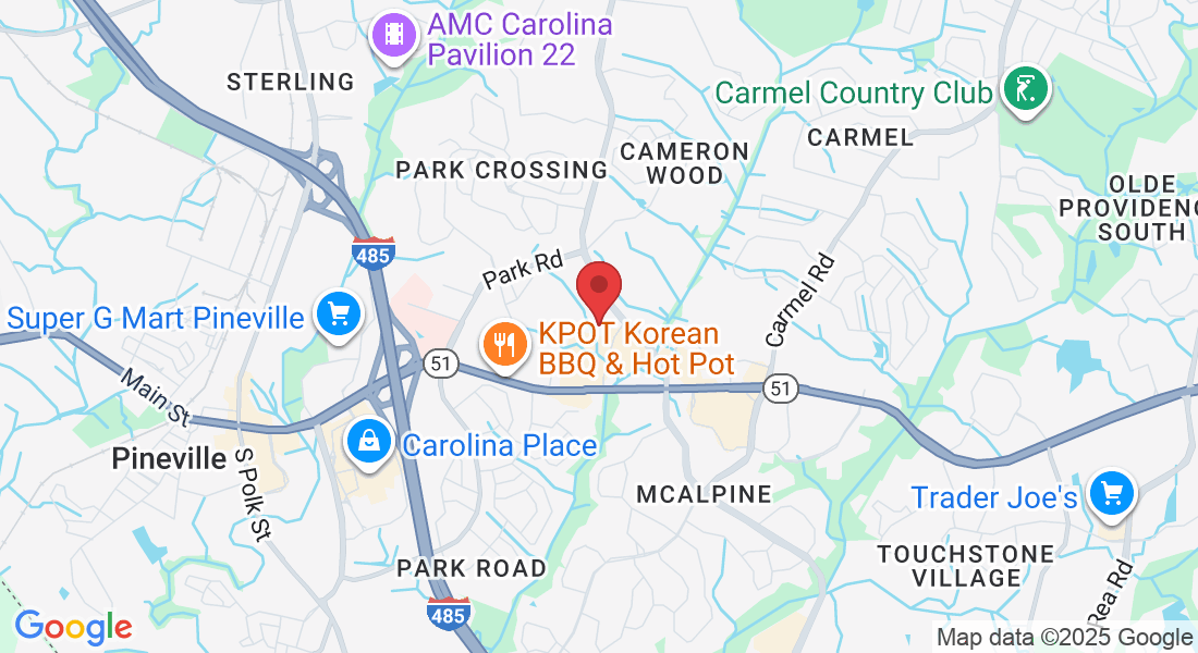 Johnston Rd Plaza, 10110 Johnston Rd suite 11, Charlotte, NC 28210, USA