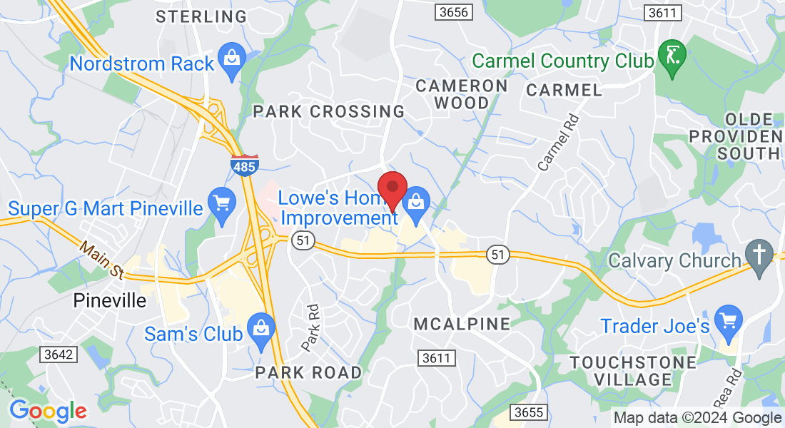 Johnston Rd Plaza, 10110 Johnston Rd suite 11, Charlotte, NC 28210, USA