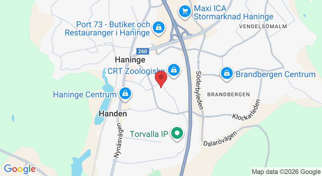 Hantverkarvägen 22, 136 44 Handen, Sweden