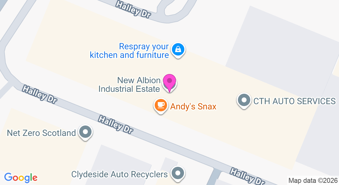 New Albion Industrial Estate, Unit 32 Halley St, Glasgow G13 4DJ, UK