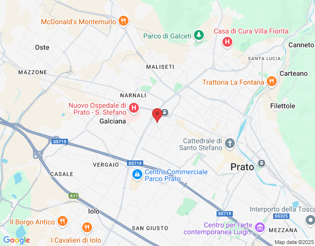Via Tomaso Albinoni, 8, 59100 Prato PO, Italia
