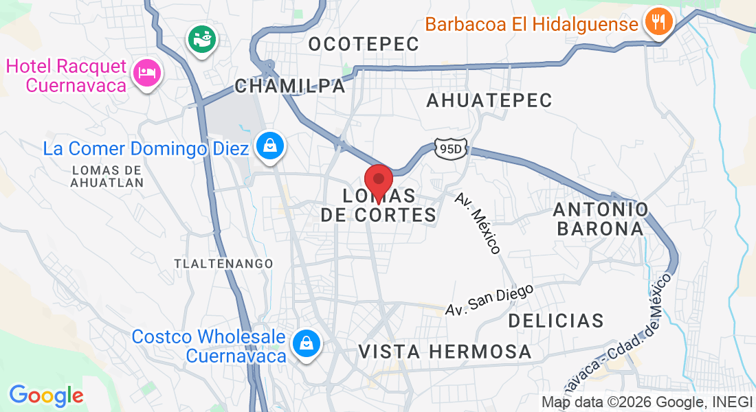 Lomas de Cortes, Cuernavaca, Mor., México