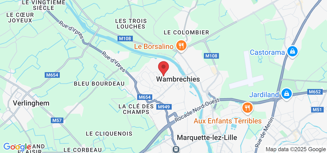 11 Rue du Château d'Hem, 59118 Wambrechies, France