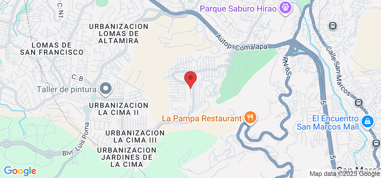 Pje. El Ojushte Nte., San Salvador, El Salvador