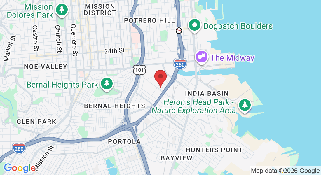2088 Jerrold Ave, San Francisco, CA 94124, USA