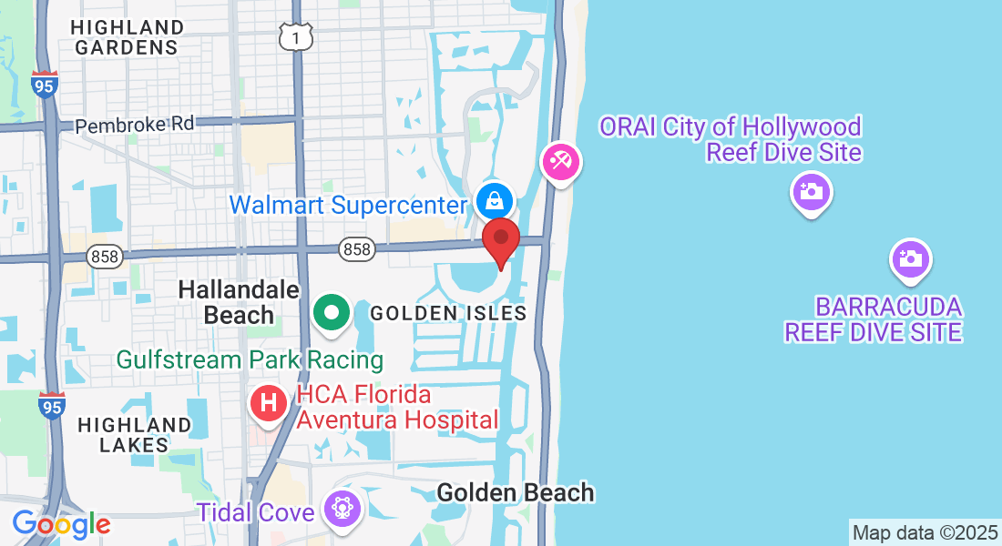100 Golden Isles Dr, Hallandale Beach, FL 33009, USA