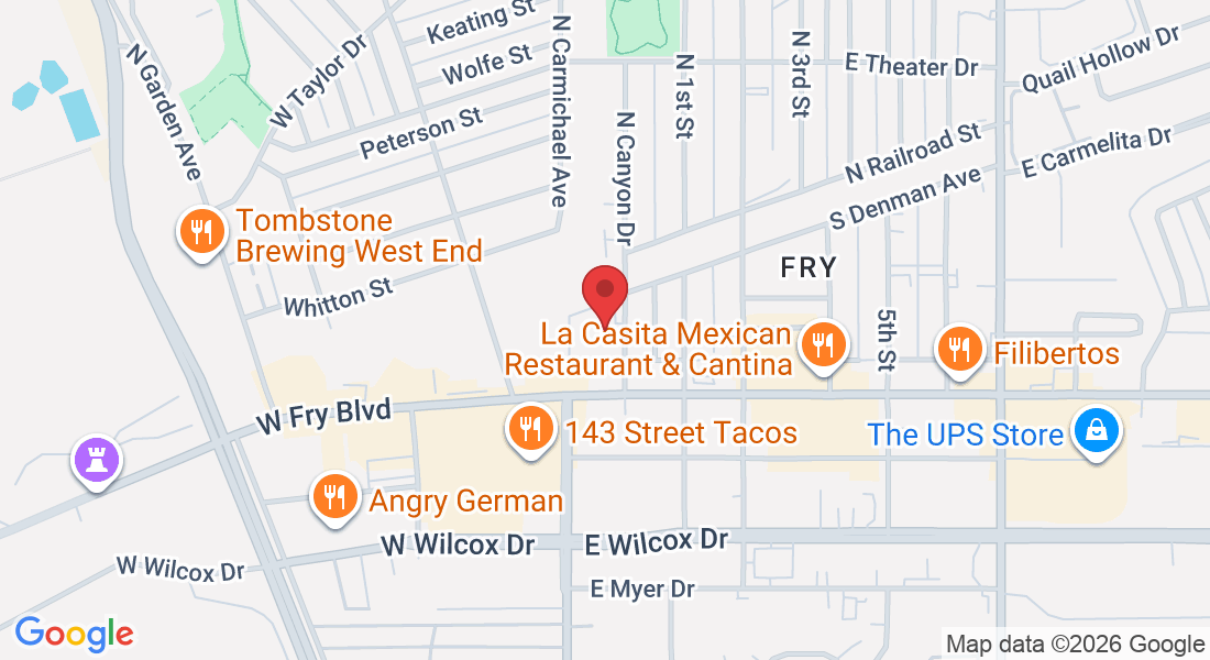 160 N Canyon Dr, Sierra Vista, AZ 85635, USA