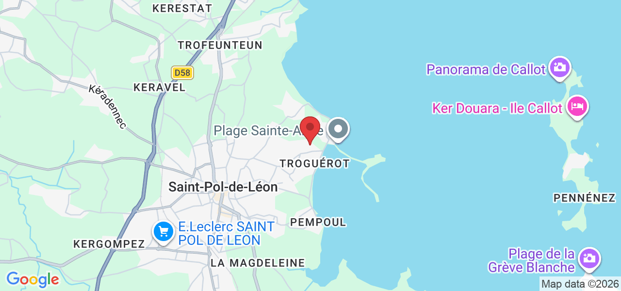 Chem. du Paradis, 14 Lot. les Jardins de la Mer, 29250 Saint-Pol-de-Léon, France