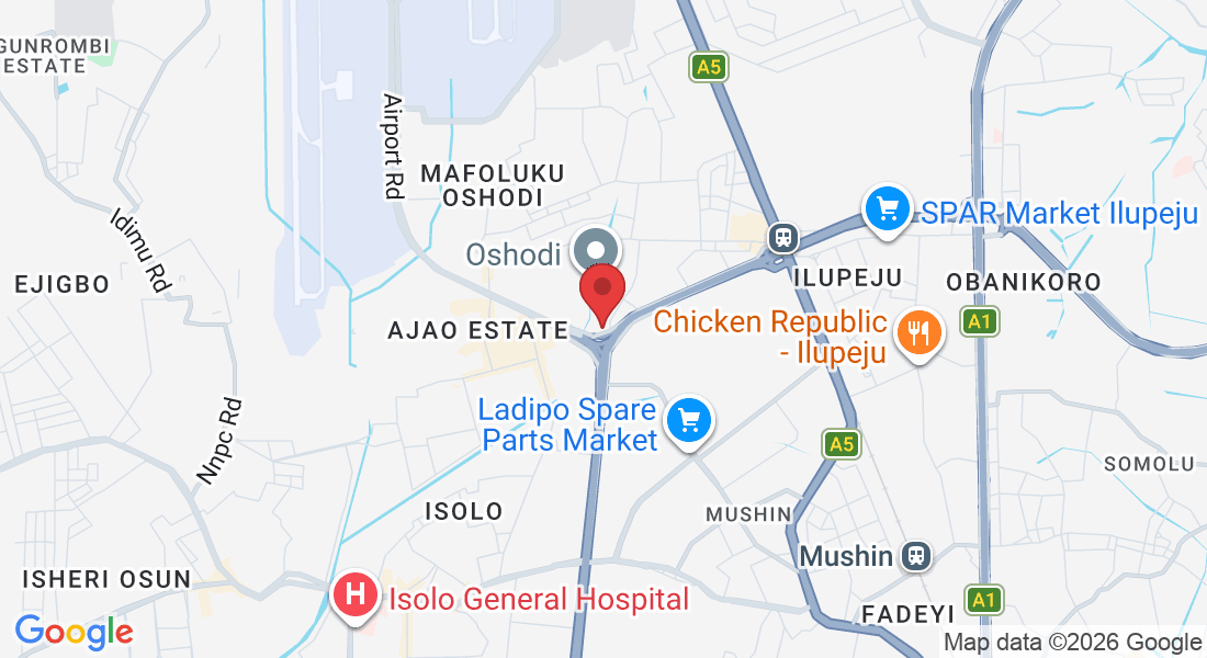 6 Aimasiko St, Orile Oshodi, Lagos 102214, Lagos, Nigeria