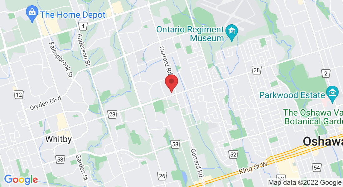 1830 Rossland Rd E, Whitby, ON L1N 3P2, Canada