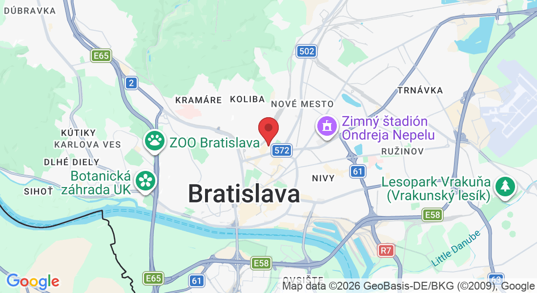 Čajakova 4077/25, 811 05 Bratislava, Slovakia
