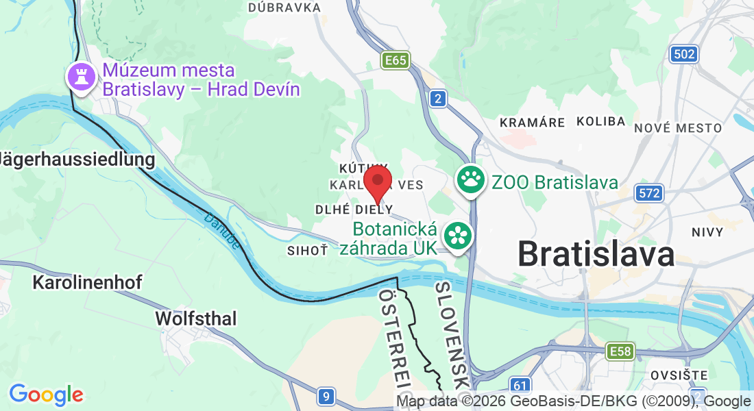 Sumbalova 3505/3, 841 04 Bratislava-Karlova Ves, Slovakia