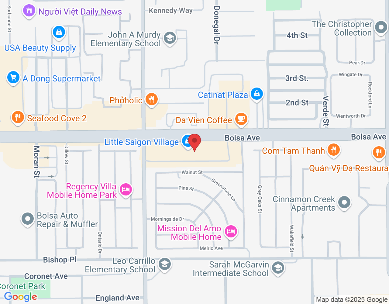 9550 Bolsa Ave, Westminster, CA 92683, USA