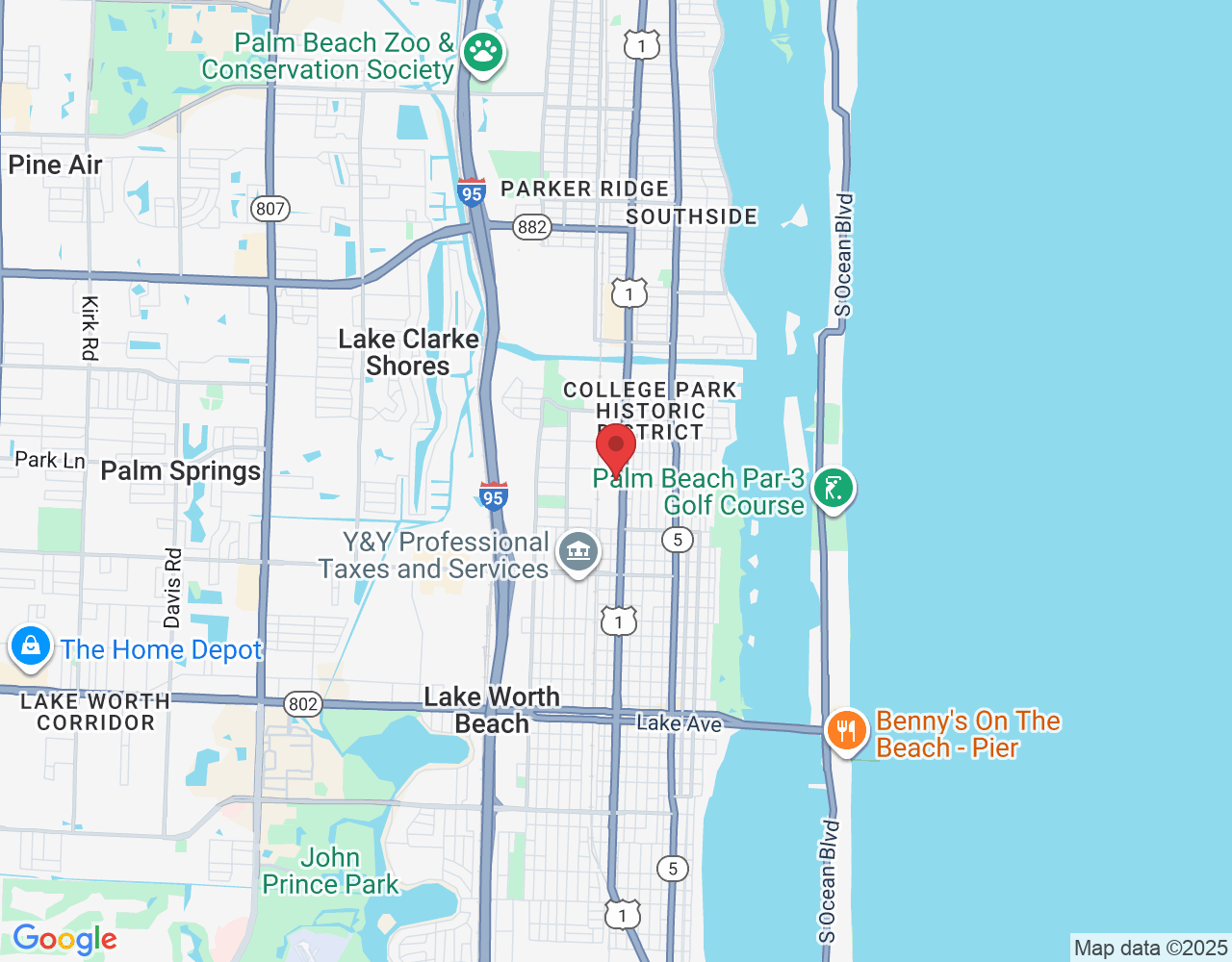 1601 N Dixie Hwy #206, Lake Worth Beach, FL 33460, USA