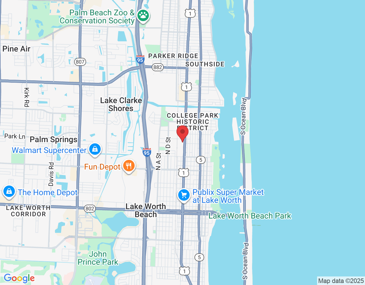 1601 N Dixie Hwy #206, Lake Worth Beach, FL 33460, USA