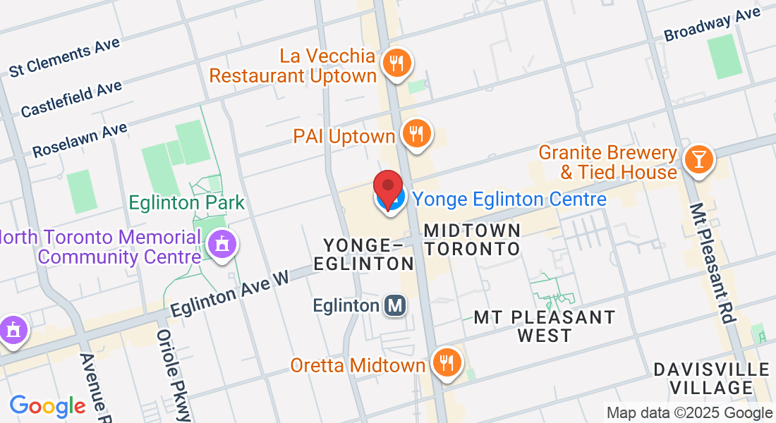 2300 Yonge St #2004, Toronto, ON M4P 1E4, Canada