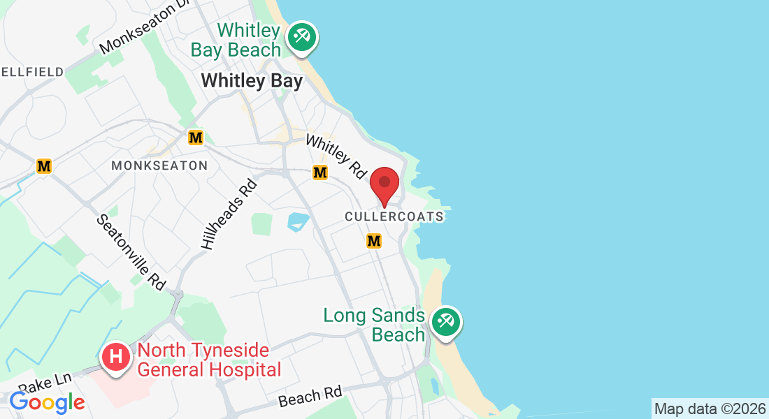 1 Hudleston, Cullercoats, North Shields NE30 4QS, UK