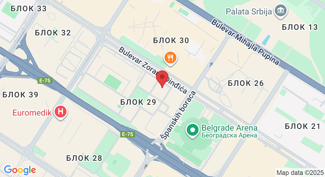 Bulevar Zorana Đinđića 79/2, Beograd 11000, Serbia
