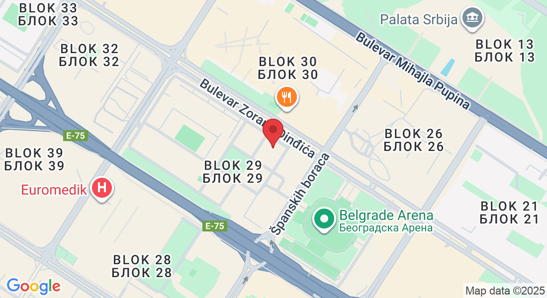 Bulevar Zorana Đinđića 79/2, Beograd 11000, Serbia