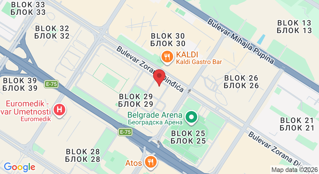 Bulevar Zorana Đinđića 79/2, Beograd 11000, Serbia