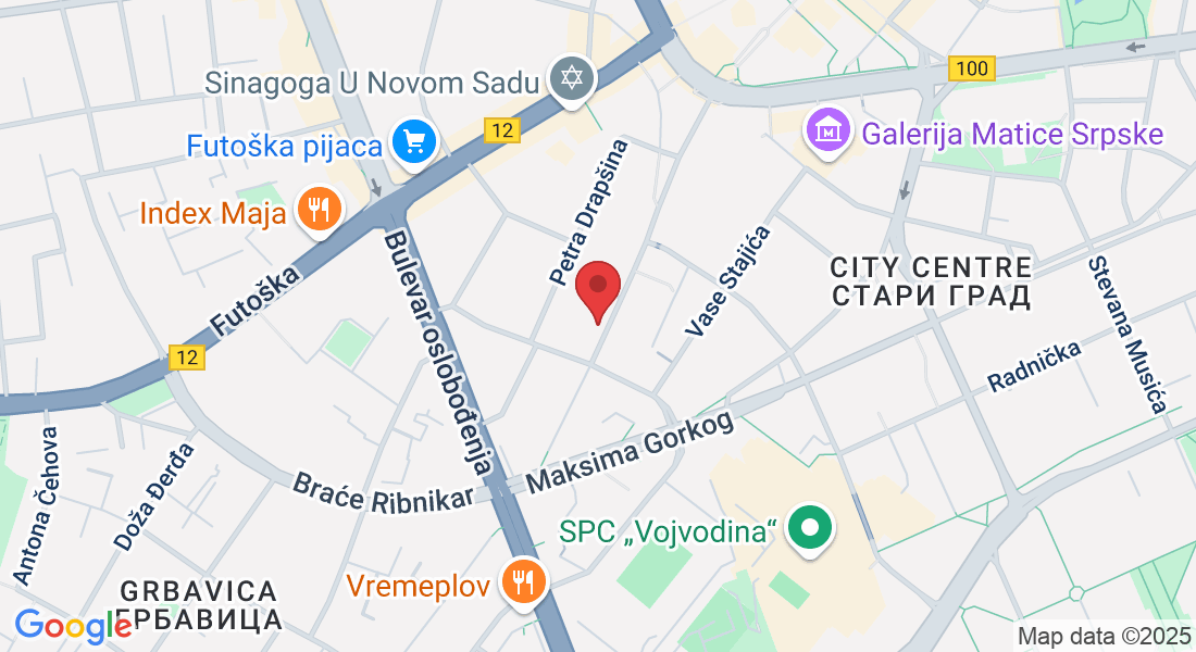 Železnička 30, Novi Sad 21000, Serbia