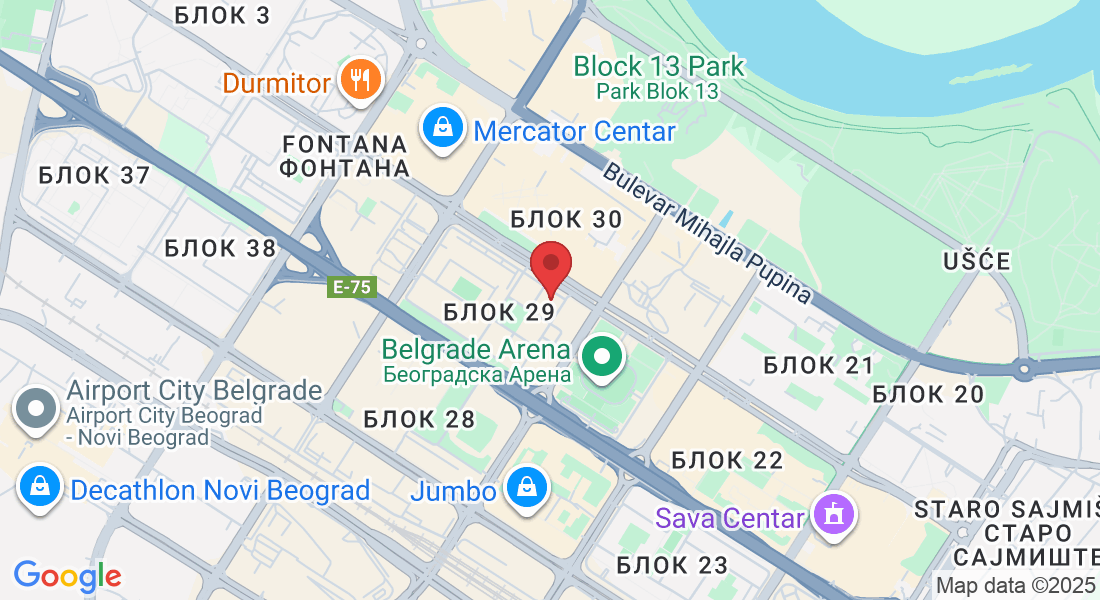 Bulevar Zorana Đinđića 79/2, Beograd 11000, Serbia