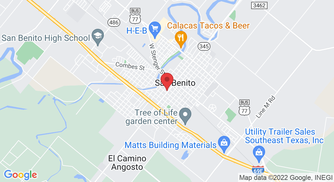 258 S Sam Houston Blvd, San Benito, TX 78586, USA