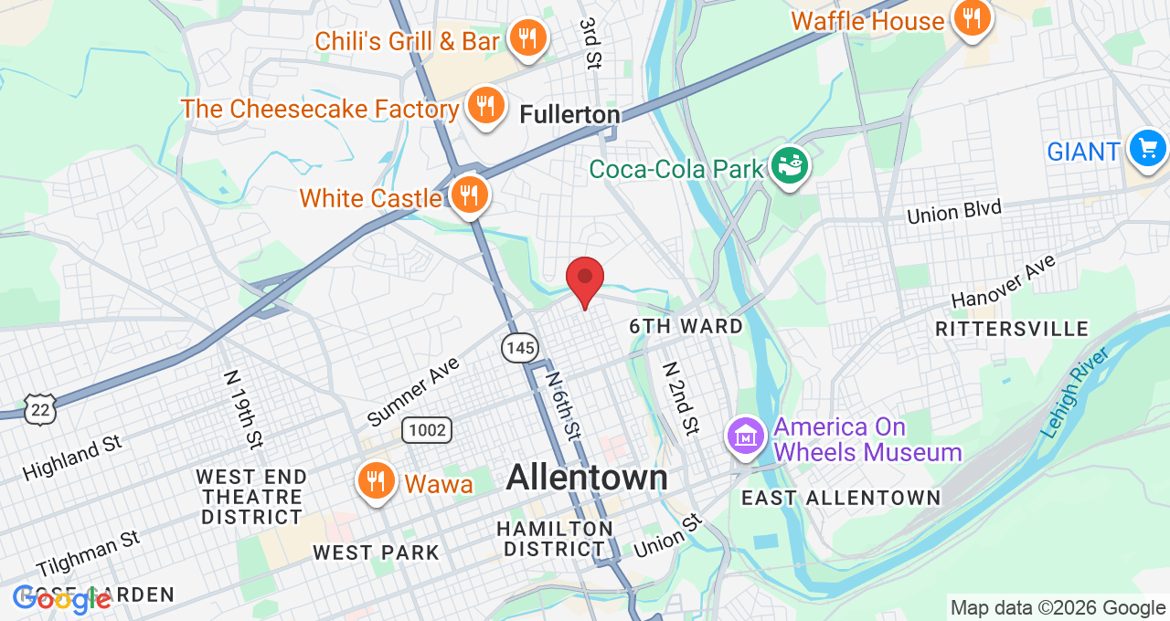 917 N 4th St, Allentown, PA 18102, USA